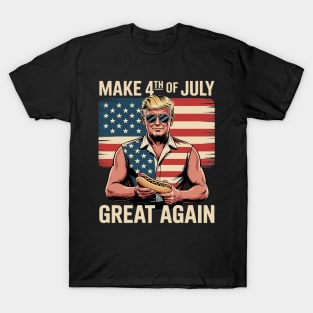 Make 4th Of July Great Again T-Shirt